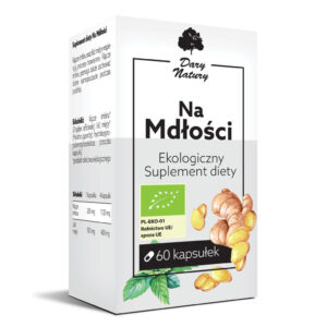 Na mdłości EKO 60 kapsułek - Suplement Diety