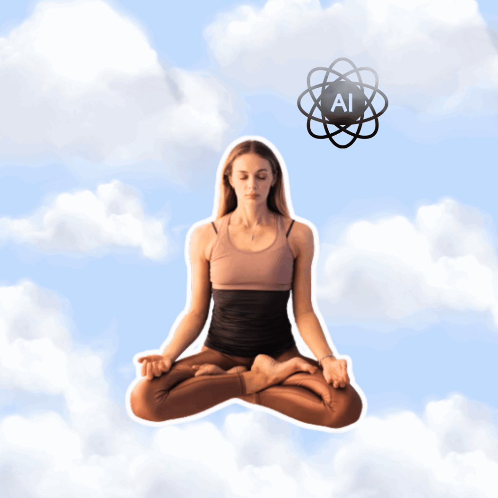 Medytacja AI Kobieta