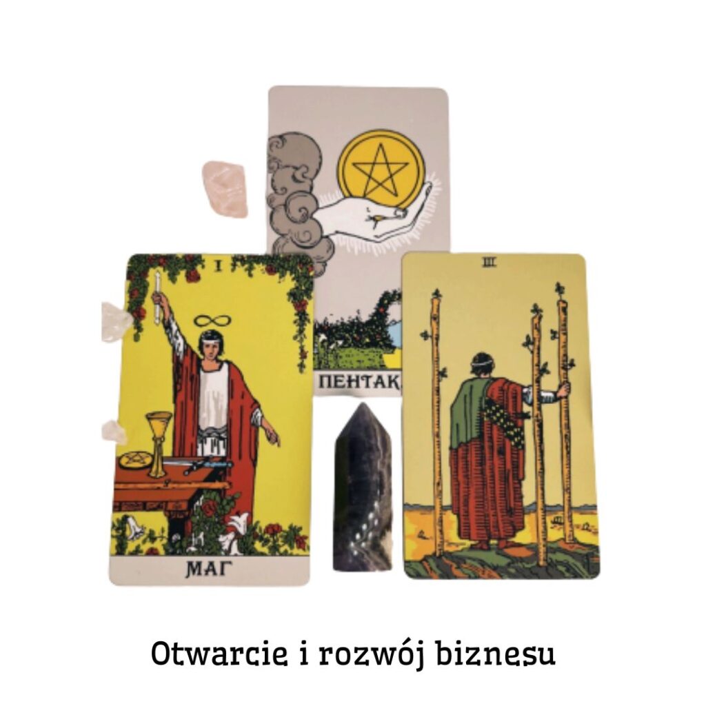 Modelowanie przyszłości za pomocą Tarot - Otwarcie i rozwój biznesu
